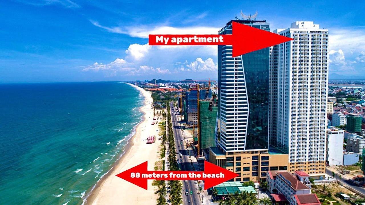 Balcony Best SEA VIEW - CITY VIEW - OPTIONAL - 1' to MY KHE Beach Đà Nẵng Da Nang Exterior foto