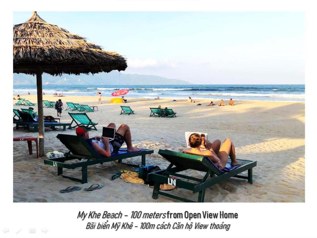Balcony Best SEA VIEW - CITY VIEW - OPTIONAL - 1' to MY KHE Beach Đà Nẵng Da Nang Exterior foto
